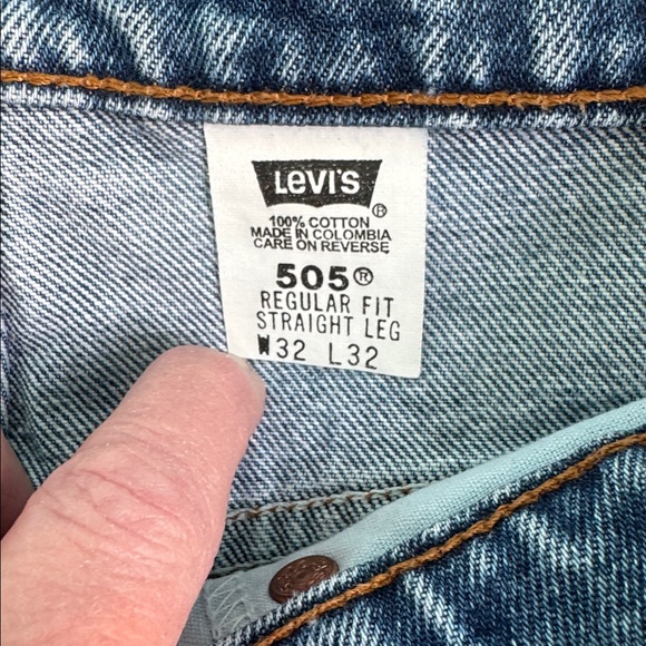 Levi's Men's Straight Blue Jeans - Picture 5 of 5